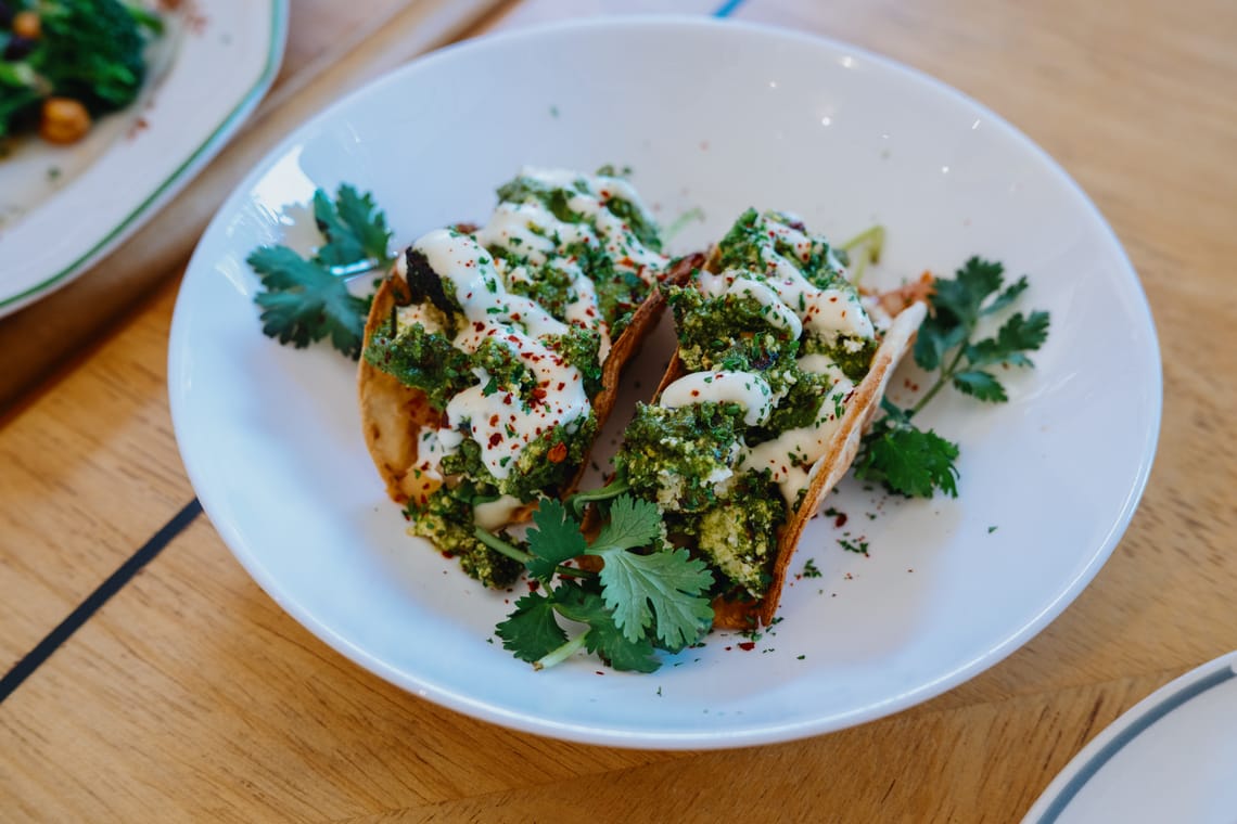 Paneer tacos