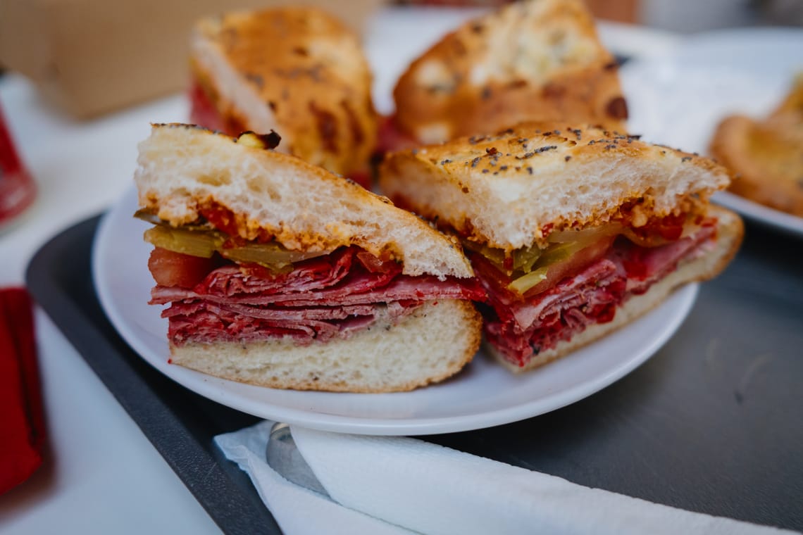 Big Pletzel at Florence Kahn