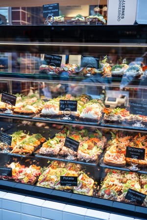 Smørrebørds at Torvehallerne